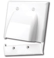 Vanco Hinged Bulk Cable Wall Plates