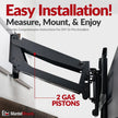 MantelMount MM540 Enhanced Pull Down TV Mount