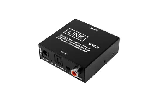 LINK DAC.2 Digital to Stereo Audio Converter