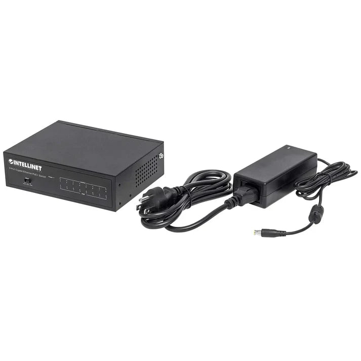 Intellinet 561204 8-Port Gigabit Ethernet PoE+ Switch