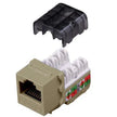 Vanco Category 6 90 Degree Keystone Inserts- 8 Conductor