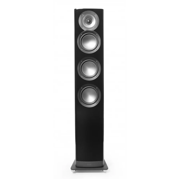 Elac 5.25" Navis ARF51 Powered Floorstand Loudspeakers - Gloss Black, Each