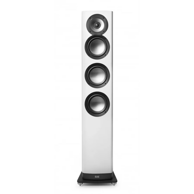 Elac 5.25" Navis ARF51 Powered Floorstand Loudspeakers - Gloss White, Each
