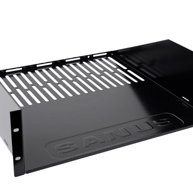 Sanus CASH23-B1 3U Rack Shelf - Vented
