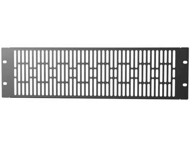 Sanus CAVBP3-B1 3U Rack Blanking Panel - Vented