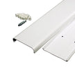Sanus CCSTVK 2-Piece 3.5in PVC White Flat Screen TV Kit