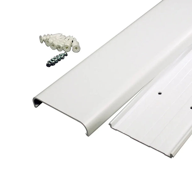 Sanus CCSTVK 2-Piece 3.5in PVC White Flat Screen TV Kit