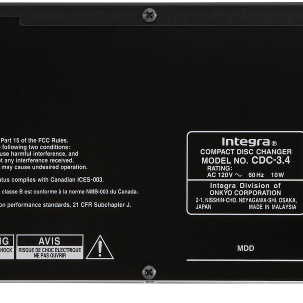 Integra CDC-3.4 6-Disc CD Changer