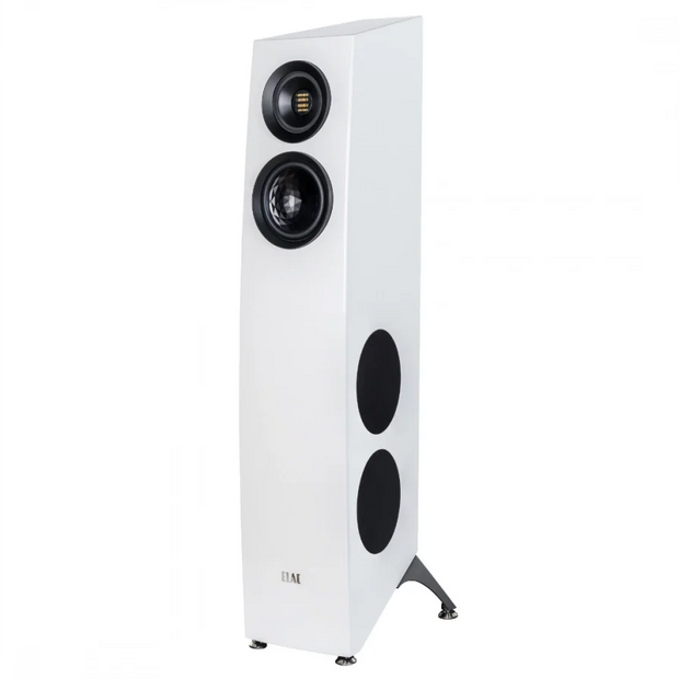 Elac 6" Concentro S 507 Floorstanding Speaker - Gloss White, Each