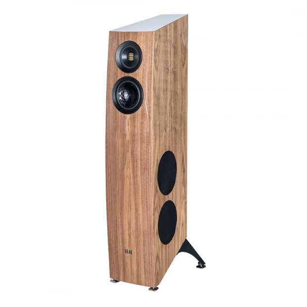 Elac 7" Concentro S 509 Floorstanding Speaker - Gloss Walnu, Each