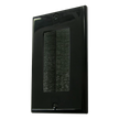 MidLite Décor Brush Plate, Black Brush, Black Plate