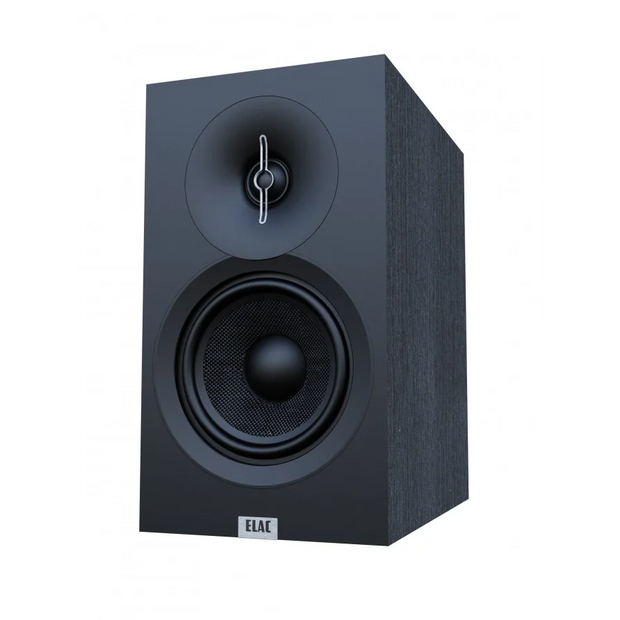 Elac 5.25" Debut 3.0 DB53-BK Bookshelf Speakers - Black, Pair