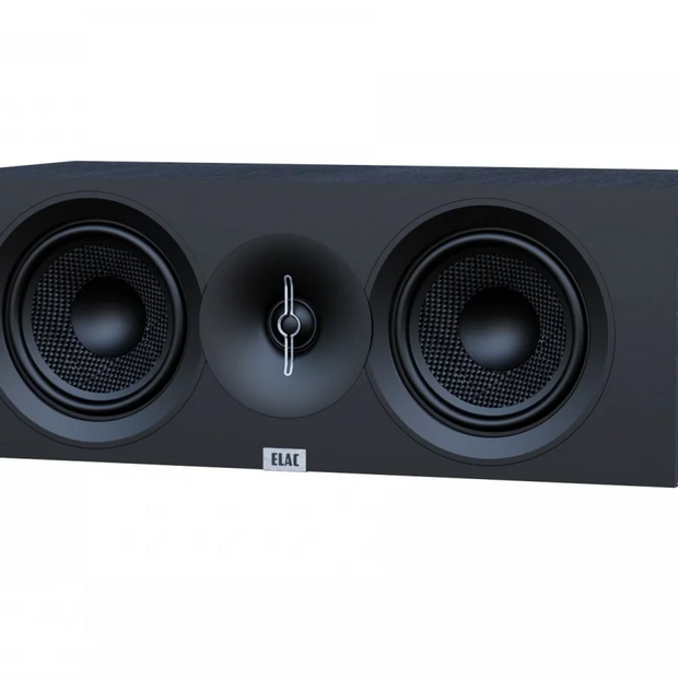 Elac 5.25" Debut 3.0 - DC53-BK Center Channel Center Speaker - Black, Each