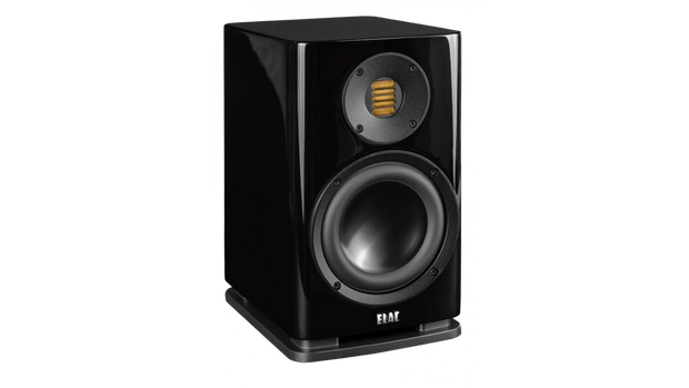 Elac 6" 2-Way Bookshelf Speakers with Jet 6 Tweeter - Gloss Black, Pair