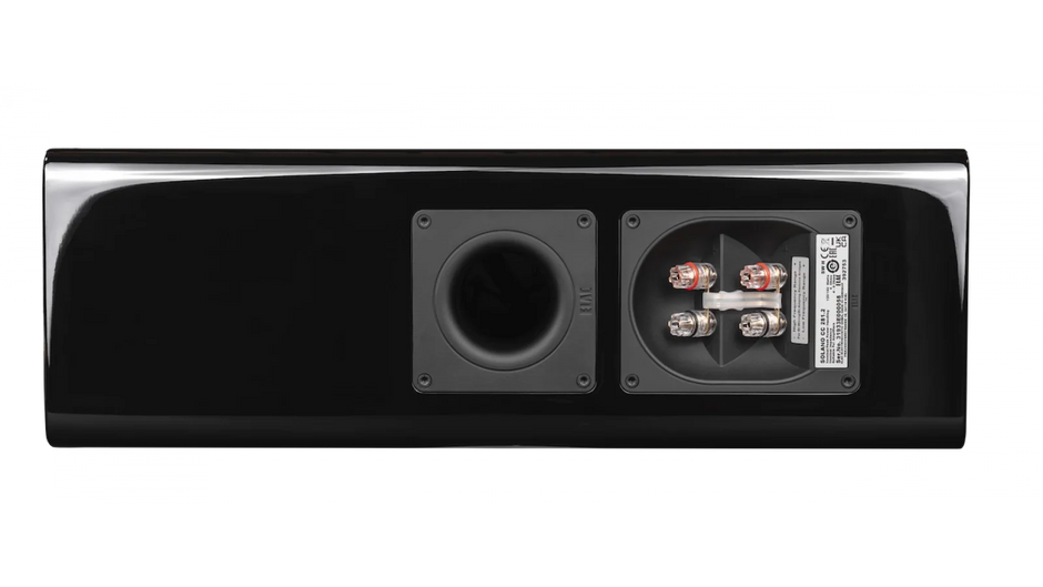 Elac 6" Solano 2.0, 2.5-Way Center Speaker with Jet 6 Tweeter - Gloss Black, Each