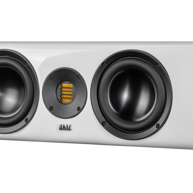 Elac 6" Solano 2.0, 2.5-Way Center Speaker with Jet 6 Tweeter - Gloss White, Each