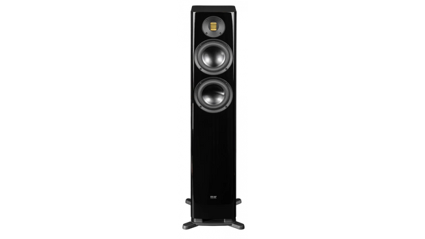 Elac 6" Solano 2.0, 2.5-Way Floorstanding Speaker with Jet 6 Tweeter - Gloss Black, Each