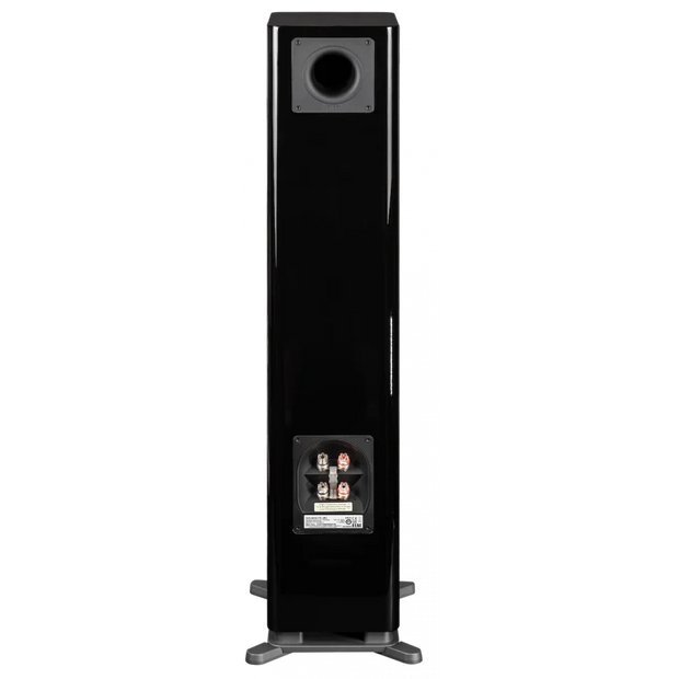 Elac 6" Solano 2.0, 2.5-Way Floorstanding Speaker with Jet 6 Tweeter - Gloss Black, Each