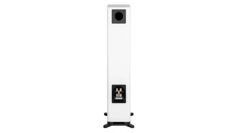 Elac 6" Solano 2.0, 2.5-Way Floorstanding Speaker with Jet 6 Tweeter - Gloss White, Each