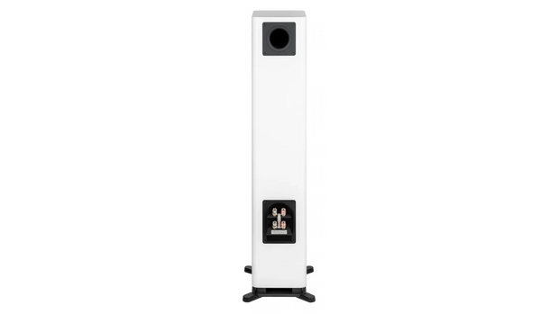Elac 6" Solano 2.0, 2.5-Way Floorstanding Speaker with Jet 6 Tweeter - Gloss White, Each
