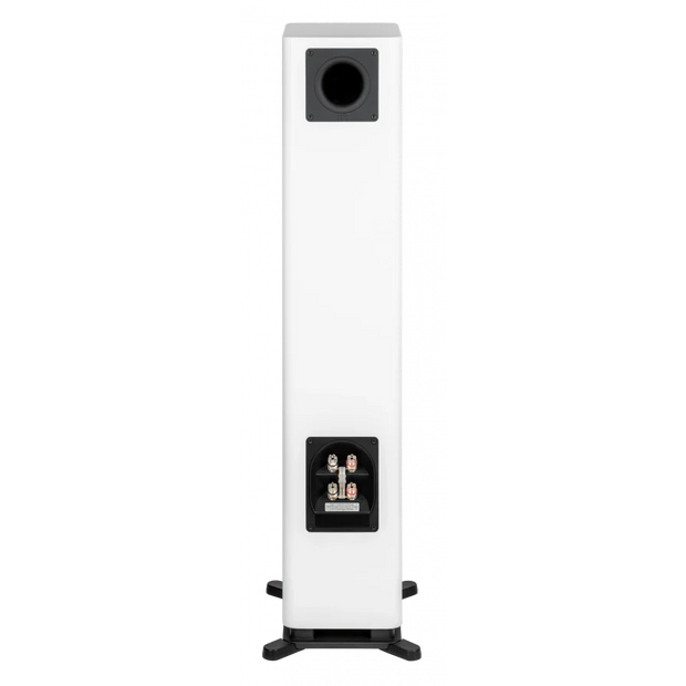 Elac 6" Solano 2.0, 2.5-Way Floorstanding Speaker with Jet 6 Tweeter - Gloss White, Each