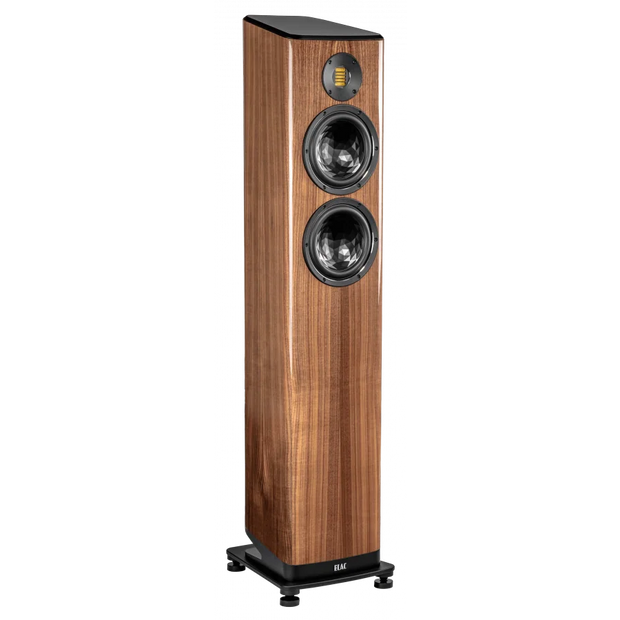 Elac Vela 2.0 7" 2.5 Way Floorstanding Speaker with JET 6 Tweeter - Gloss Walnut, Each