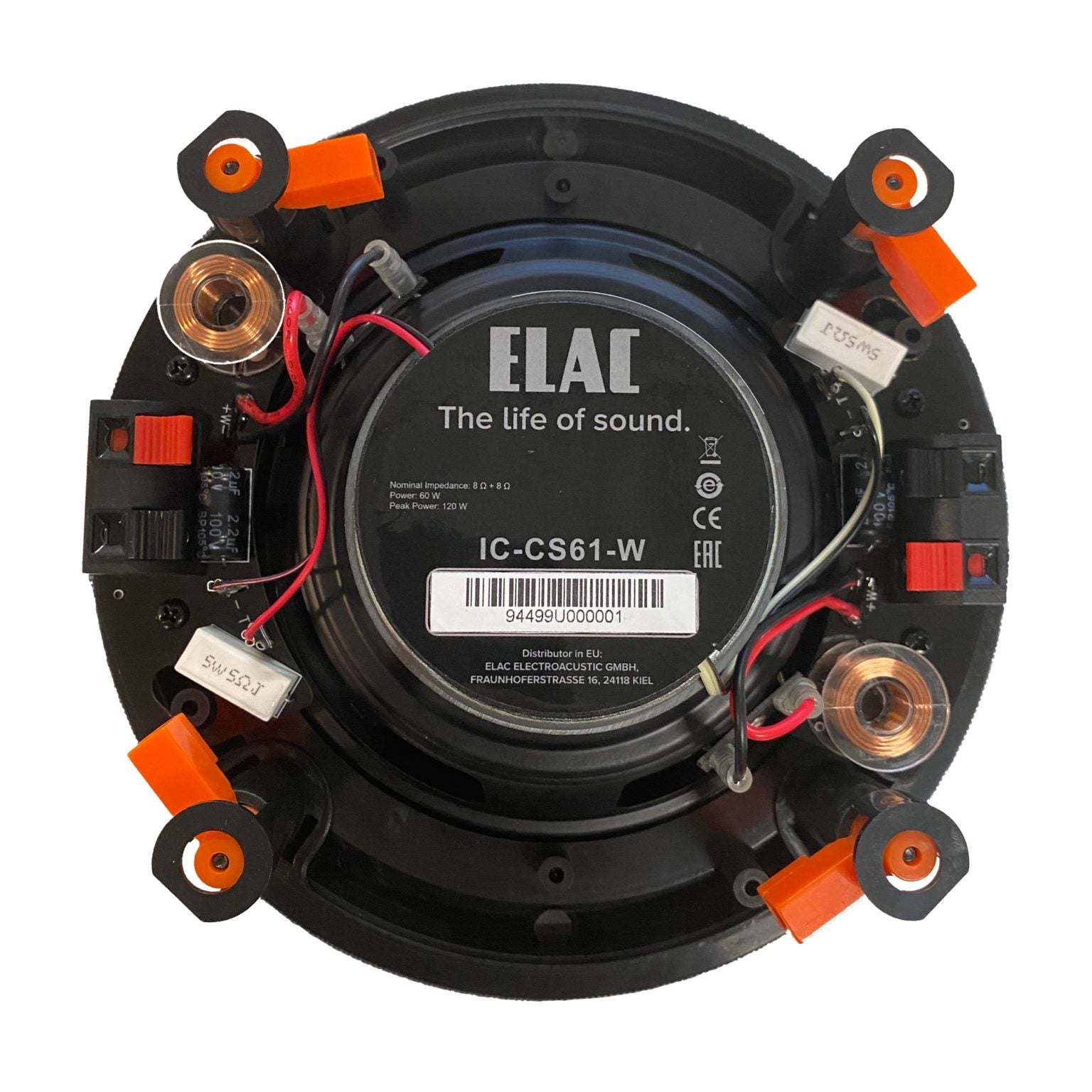 Elac IC-CS61-W 6.5