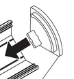 Lumentruss 2201 Series Angled Channel, BLACK