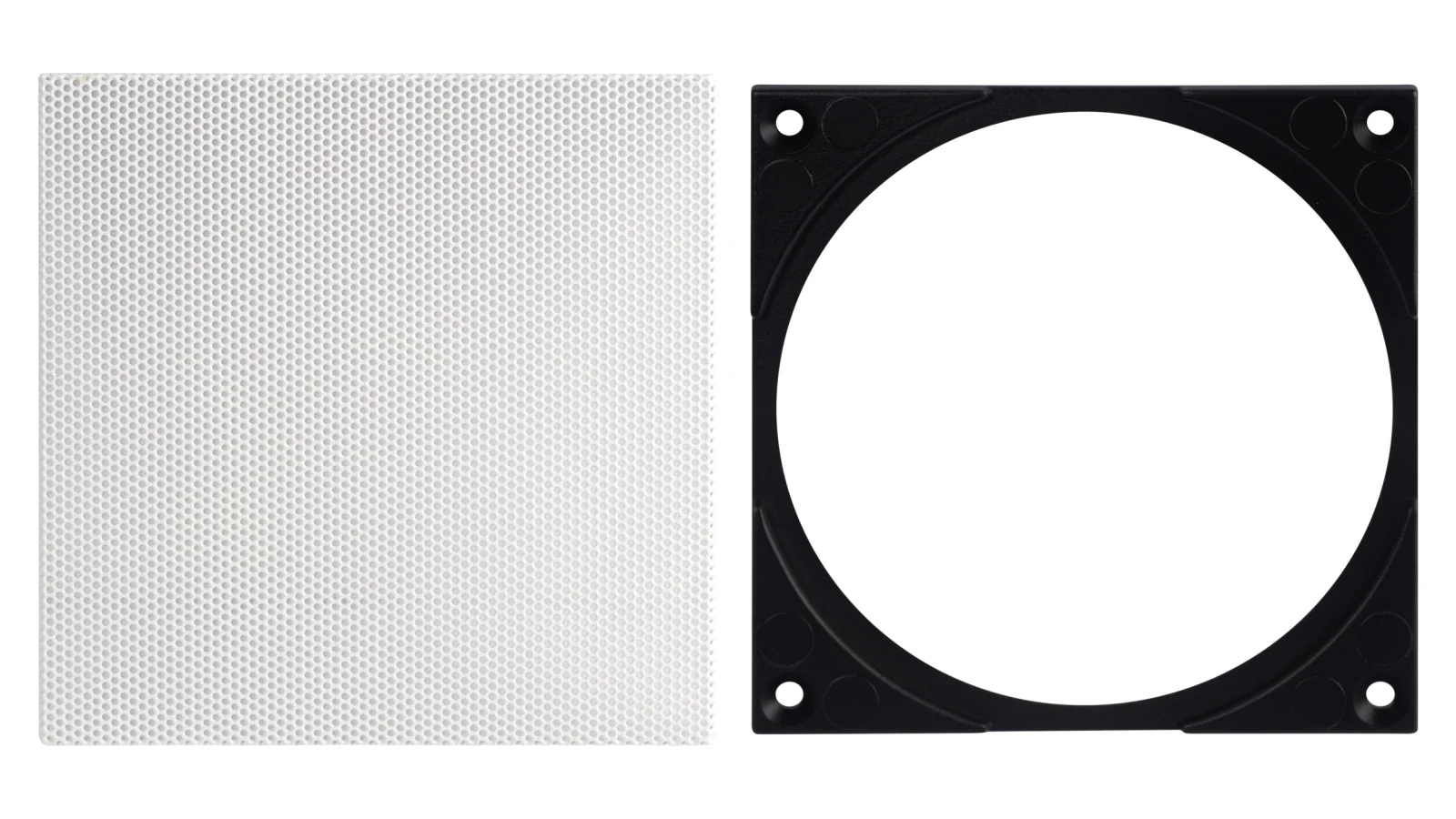 Elac IC-SQ31-W Square Adapter & Grill for IC-V31-W - White, Each
