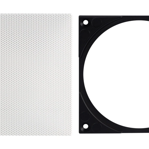 Elac IC-SQ31-W Square Adapter & Grill for IC-V31-W - White, Each