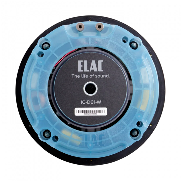Elac Debut 6.5" IC-D61-W In-Ceiling Speaker - White, Each
