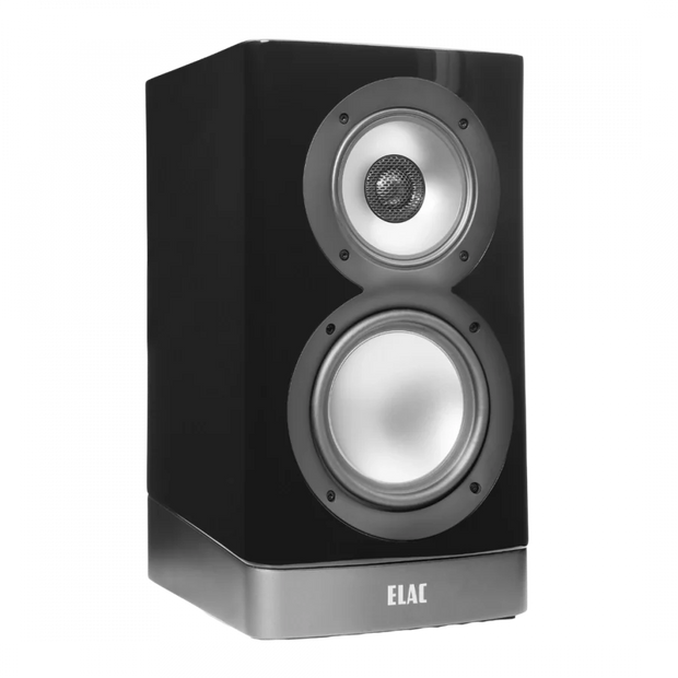 Elac 5.25" Navis ARB51 Powered Bookshelf Loudspeakers - Gloss Black, Pair