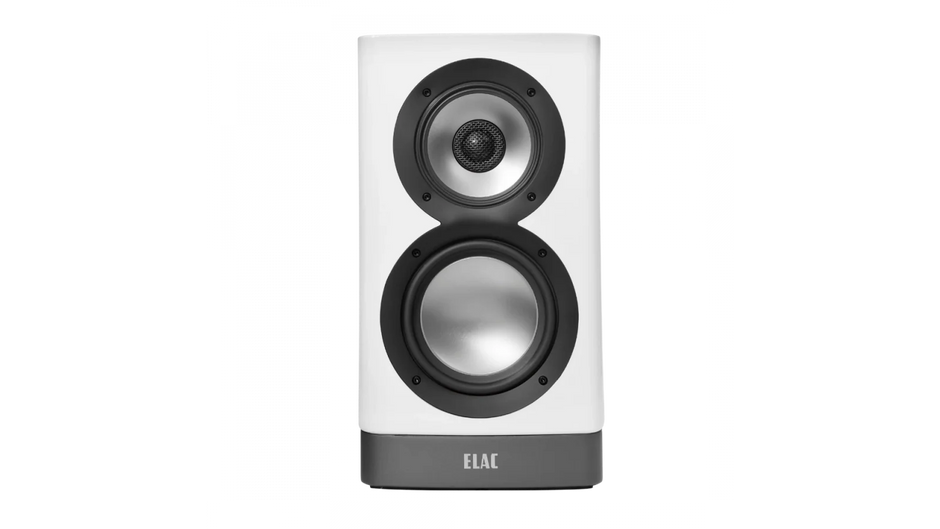 Elac 5.25" Navis ARB51 Powered Bookshelf Loudspeakers - Gloss White, Pair
