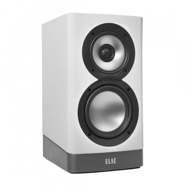 Elac 5.25" Navis ARB51 Powered Bookshelf Loudspeakers - Gloss White, Pair