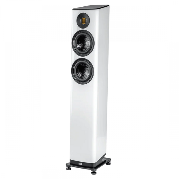 Elac Vela 2.0 6" 2.5-Way Floorstanding Speaker with Jet 6 Tweeter - Gloss White, Each