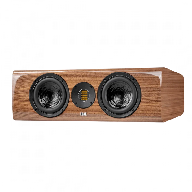Elac Vela 2.0 6" 2.5 Way Center Speaker - Gloss Walnut, Each