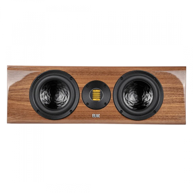 Elac Vela 2.0 6" 2.5 Way Center Speaker - Gloss Walnut, Each