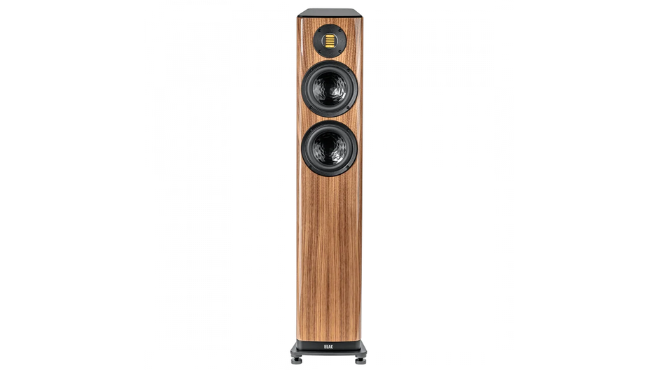 Elac Vela 2.0 6" 2.5-Way Floorstanding Speaker with Jet 6 Tweeter - Gloss Walnut, Each