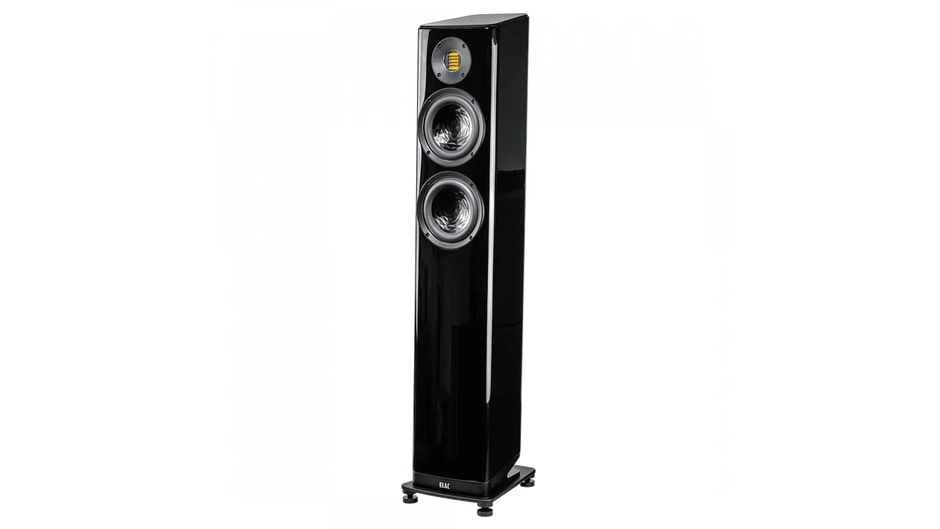 Elac Vela 2.0 6" 2.5-Way Floorstanding Speaker with Jet 6 Tweeter - Gloss Black, Each