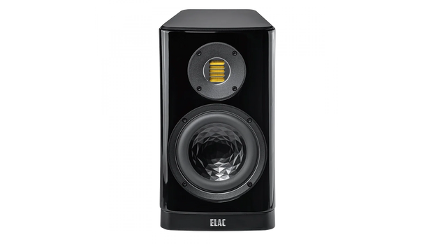 Elac Vela 6" 2-Way Bookshelf Speakers with JET 6 Tweeter - Gloss Black, Pair