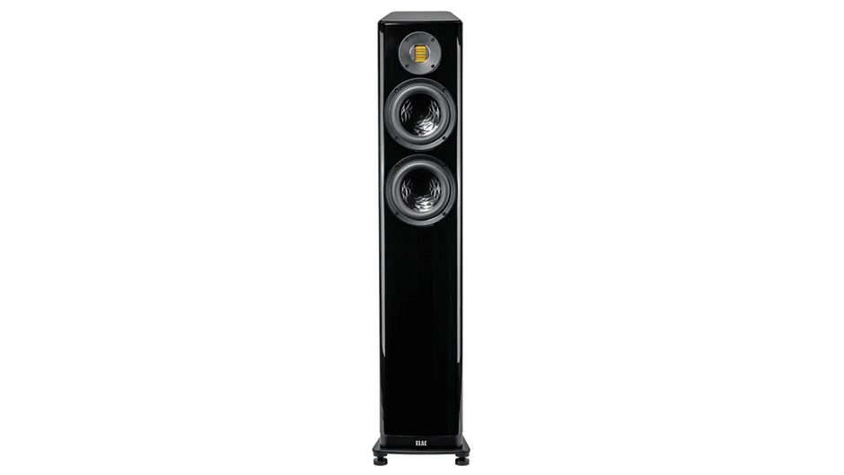 Elac Vela 2.0 6" 2.5-Way Floorstanding Speaker with Jet 6 Tweeter - Gloss Black, Each