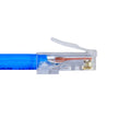 Simply45 S45-1000 Standard Cat5e UTP RJ45 Modular Plugs, Blue Tint - 100pcs/Jar