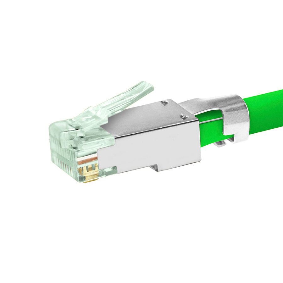Tint Plug Simply45 S45-1150 Standard Shielded (External Ground) Cat6 STP RJ45 Mo ...
