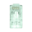 Simply45 S45-1605P ProSeries Cat6 Unshielded Pass-Through RJ45 Modular Plugs with Cap45® 500 pc/Jar
