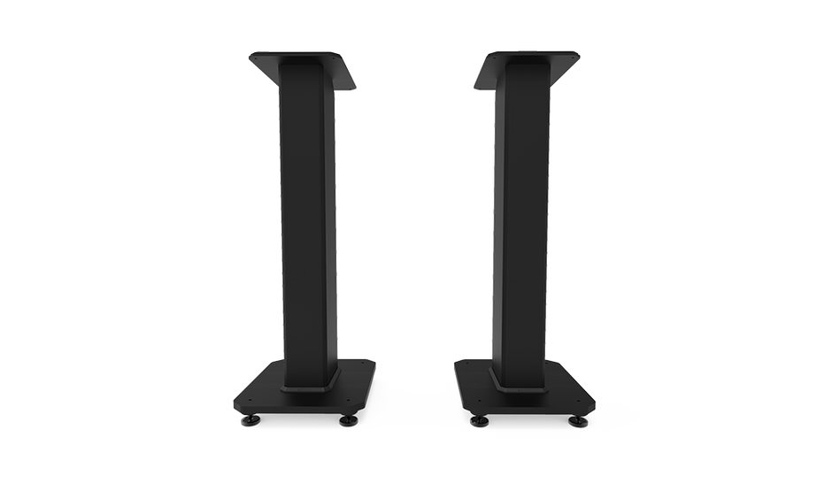 Kanto SX26 26" Tall Fillable Speaker Stands with Isolation Feet - Pair, Black