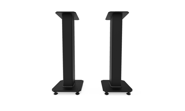 Kanto SX26 26" Tall Fillable Speaker Stands with Isolation Feet - Pair, Black
