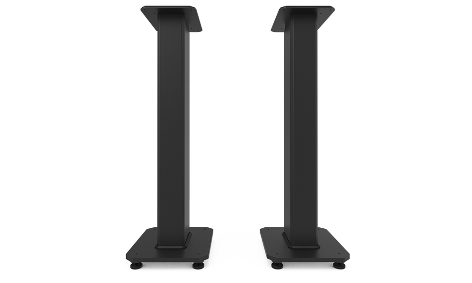 Kanto SX30 30" Fillable Speaker Stands with Isolation Feet and Fillable Channel - Black, Pair
