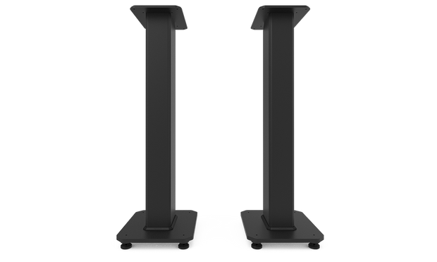 Kanto SX30 30" Fillable Speaker Stands with Isolation Feet and Fillable Channel - Black, Pair