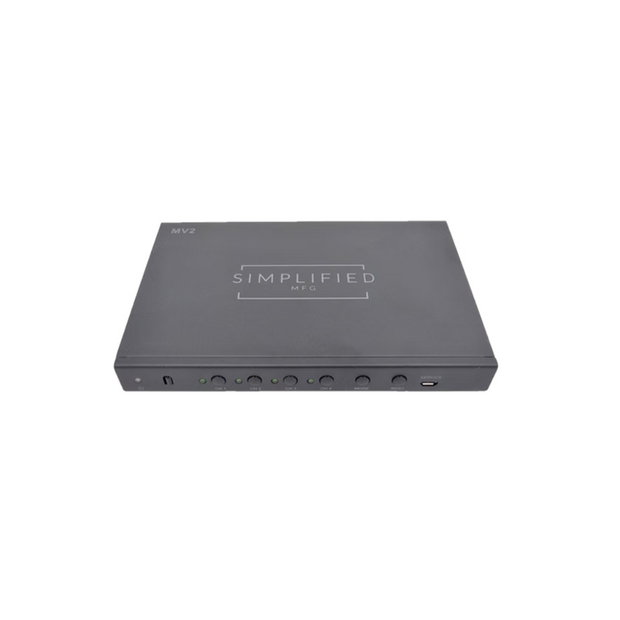 Simplified MV2 4x1 Instant-Switching HDMI switch with Multiview