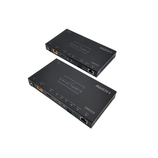 Simplified EX2ARC Full featured 4K HDMI 90m/295 ft. 18Gbps extender on Cat6A/6* cable